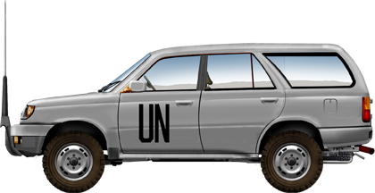 J90 Prado used by UNAMID