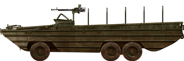 Vehicle with DSHK