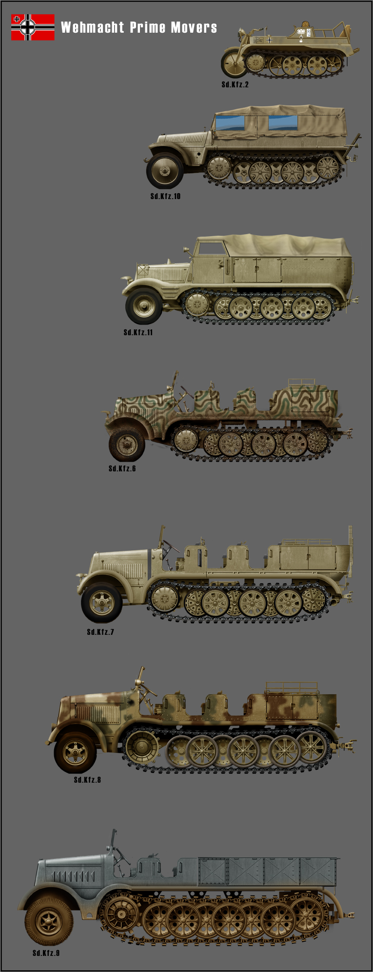 World War 2 German Vehicles