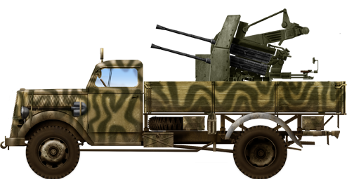 Opel Blitz Standard German Mil Truck Kfz 305 1937 Opel Blitz Standard German Mil Truck Kfz 305 1937