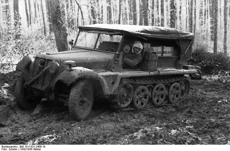 Sdkfz10/2 Russia winter