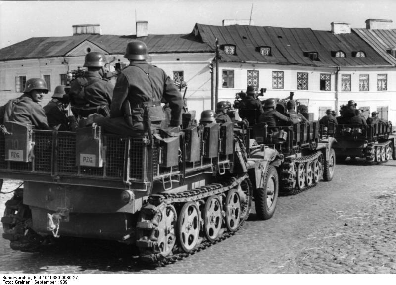 Sd.Kfz.10 in Poland 1939