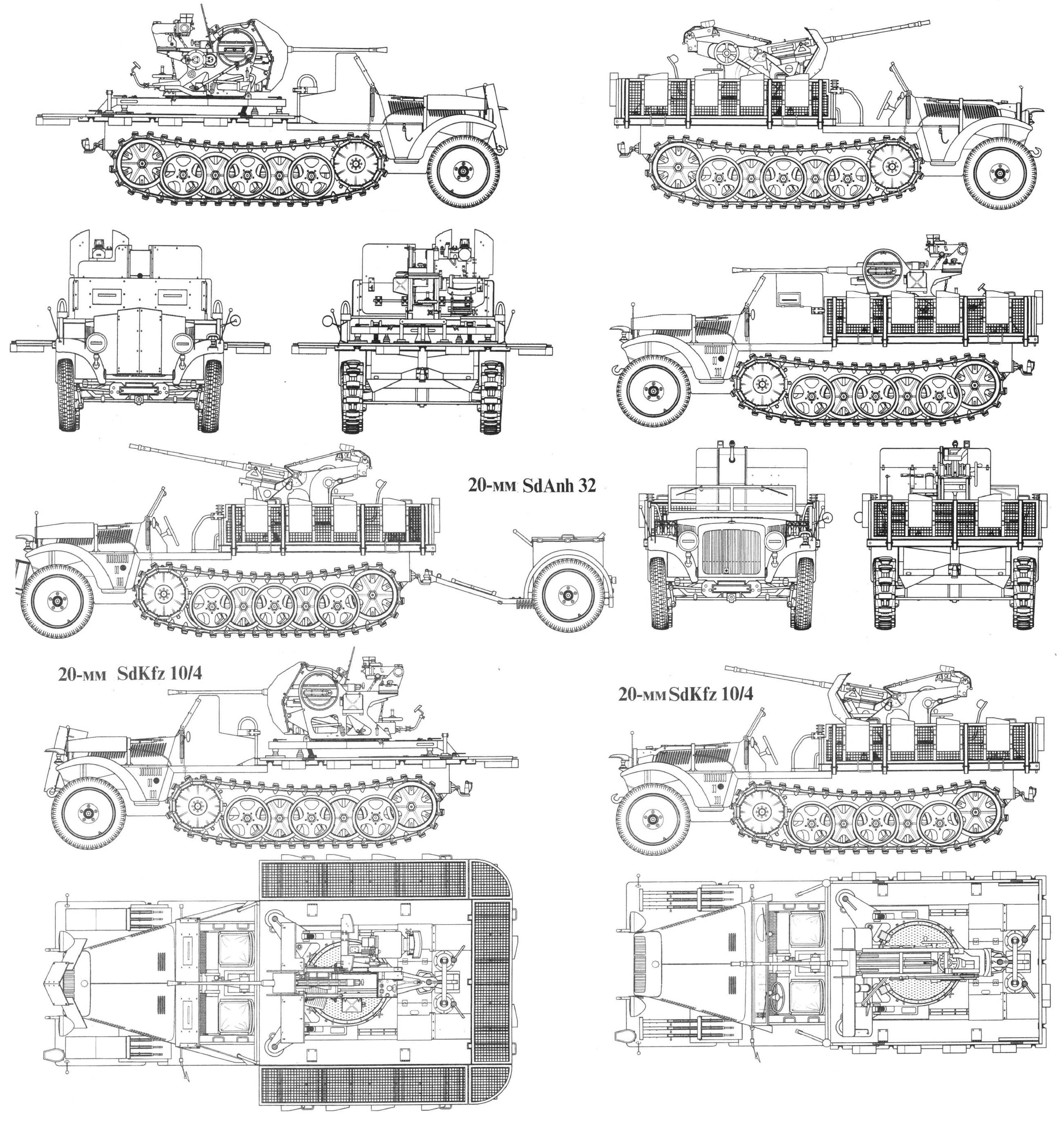 Sd Kfz 10 Light German Half Track Prime Mover