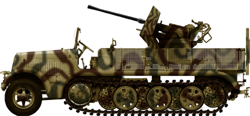 SdKfz 7/2 FLAK 38