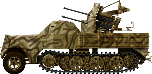 FLAK 20mm Armored Cabin