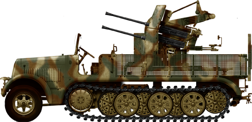 SdKfz 7/2 FLAK 38