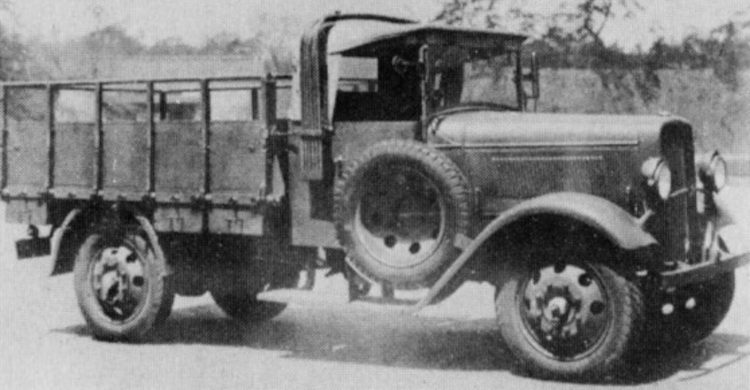 Isuzu 4x2 army truck