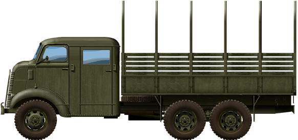 Standard US signals truck