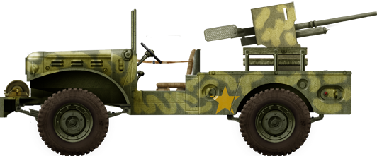 37 mm M6 Gun Motor Carrier Dodge Fargo