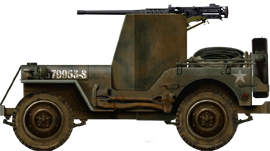 1/4 ton 4x4 truck armored
