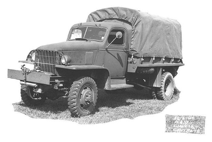 US Army Chevrolet G506 series, 1-1/5 ton 4x4 light truck