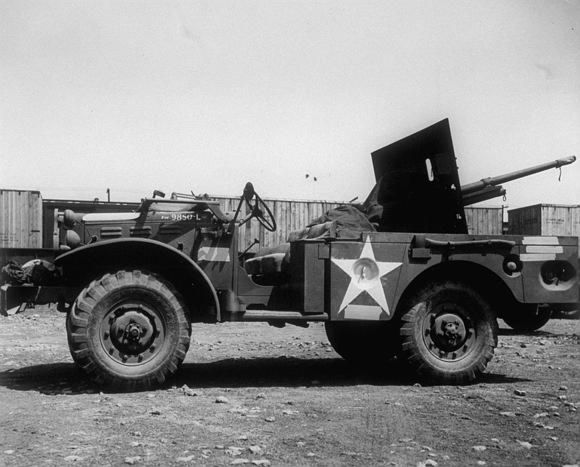 Dodge WC55 M6 37 mm GMC, as built in mid-1942 - Photo