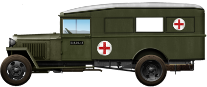 GAZ-55 Ambulance